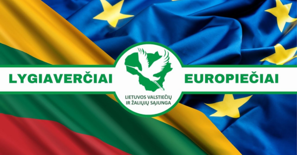 Lietuvos valstiečių ir žaliųjų sąjunga skelbia kandidatų į EP sąrašą